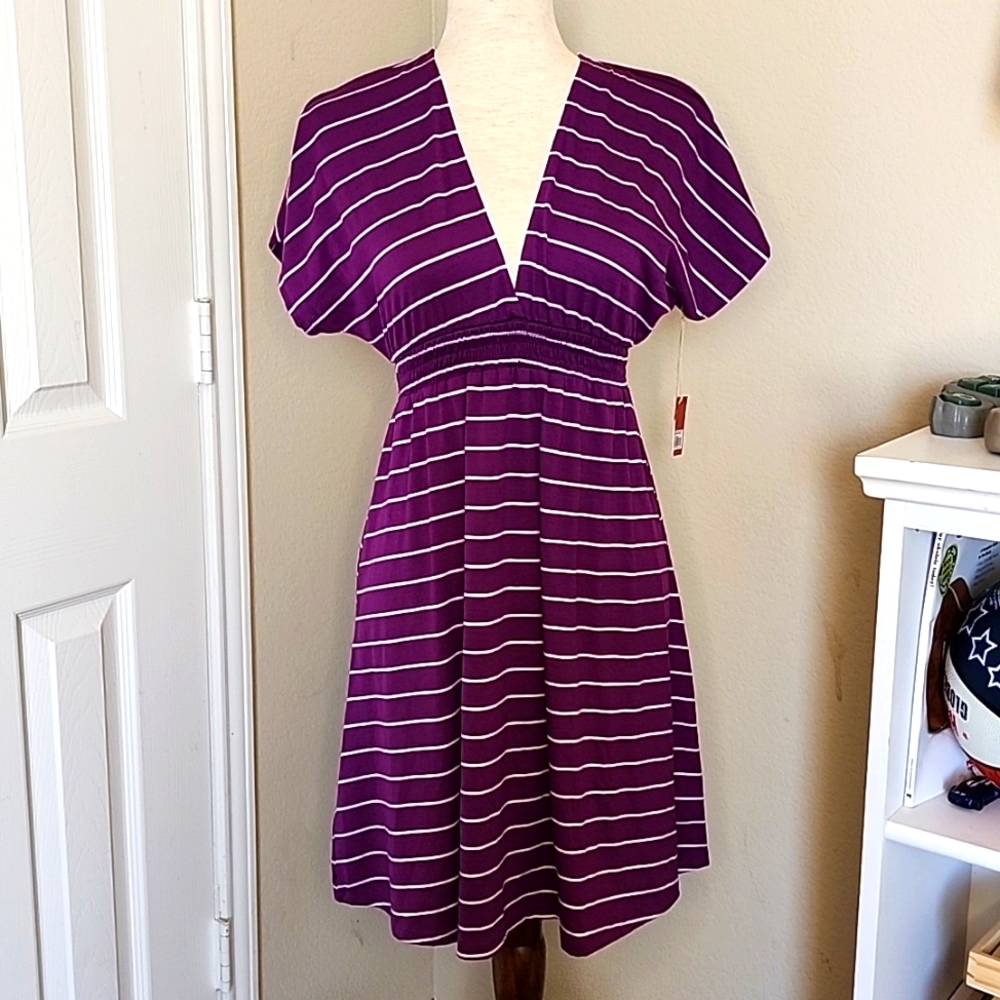 ☀️ New! MOSSIMO Supply Co. Plum "Kimono dress"